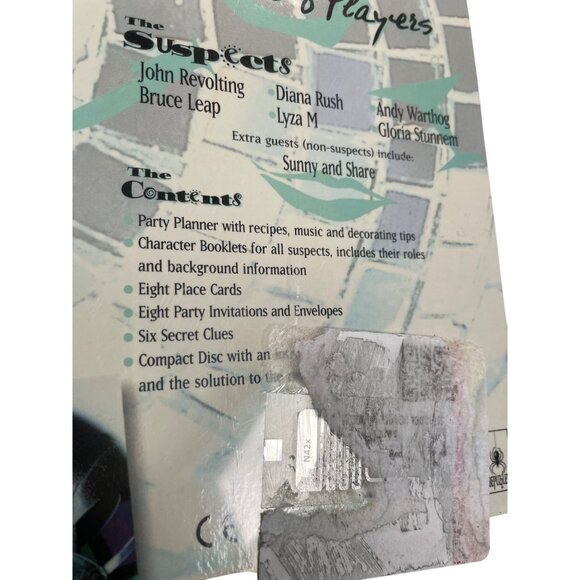 Murder Mystery Staying Alive Party dinner gathering Game For 6 To 8 adult Player - Picture 7 of 9